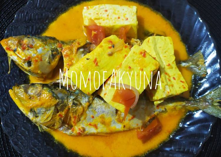 Cara buat Gulai ikan kembung tahu yang lezat Untuk Jualan
