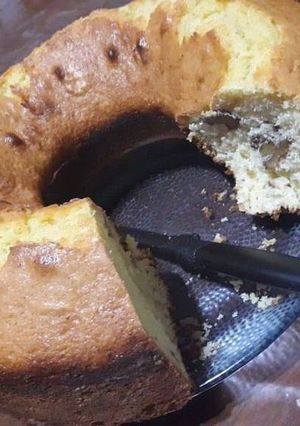 Una foto de Budín de nueces