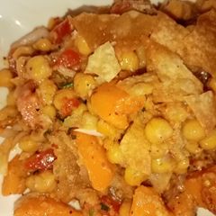 A picture of Chana chat.