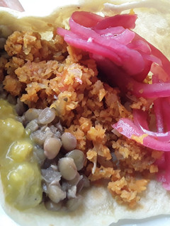 Una foto de Fajitas🌮🥕🥑 veganas🌮🌰
