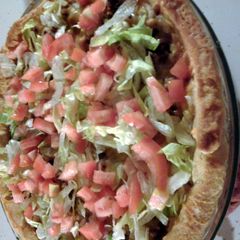 A picture of Taco Pie.