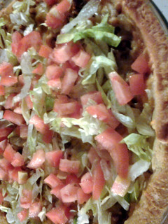 A picture of Taco Pie.