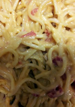 A picture of Easy Chicken Spaghetti.
