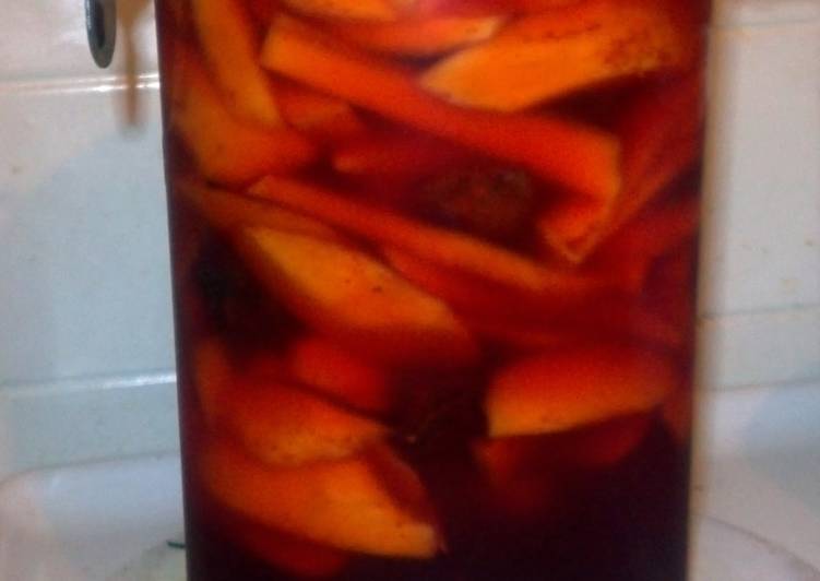 Recipe of Quick Li Hing Pickled Mango