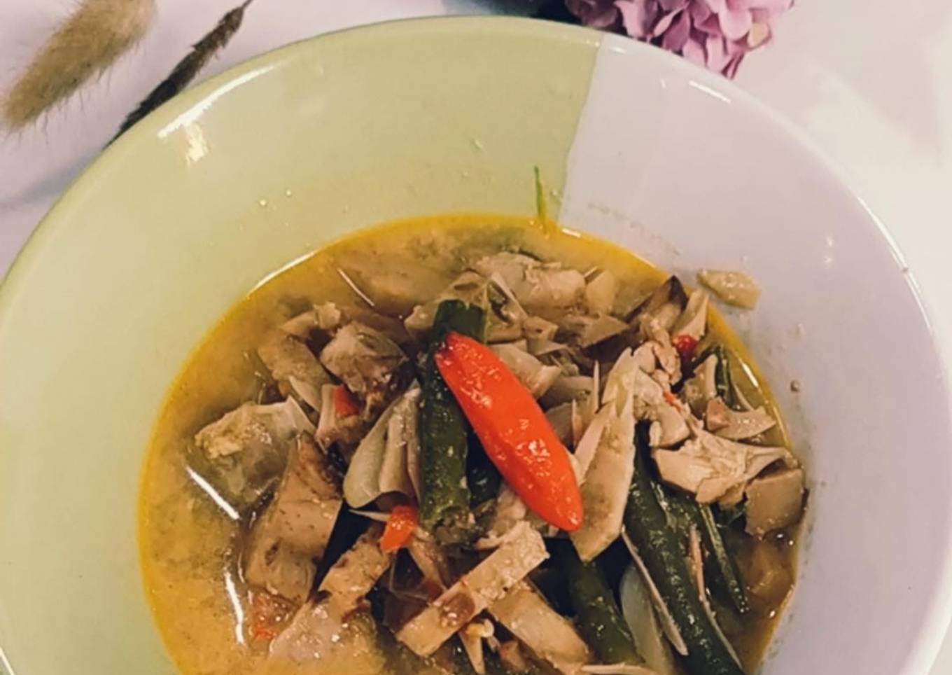 Sayur Lodeh Tewel Kacang Tempe Jawa