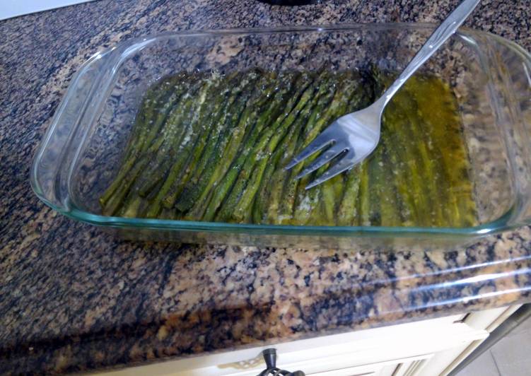 Steps to Prepare Homemade the bomb asparagus