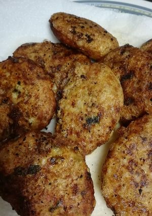 A picture of Chicken Russian cutlet.