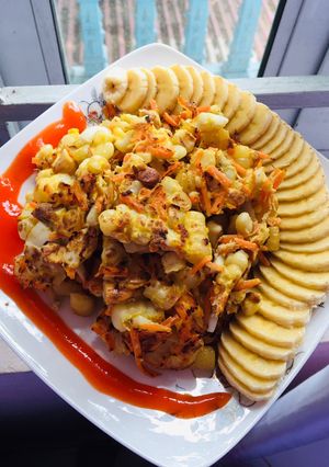 Hình của món Bánh ngô rau củ (Healthy).