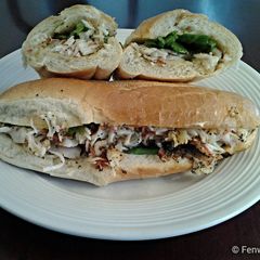 The Ultimate Crab Cake Sandwich A picture of The Ultimate Crab Cake Sandwich.