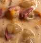 Easy Steps to Prepare Recipes Potato and Ham Soup the  Makes Drooling So Delicious.