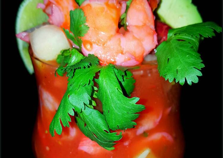 Mike's Authentic Mexican Seafood Cocktail Mike's Authentic Mexican Seafood Cocktail