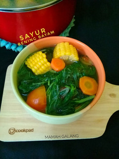Foto resep Sayur bening bayam