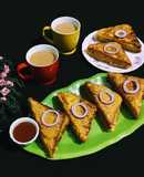 Stuffed Bread Pakoda