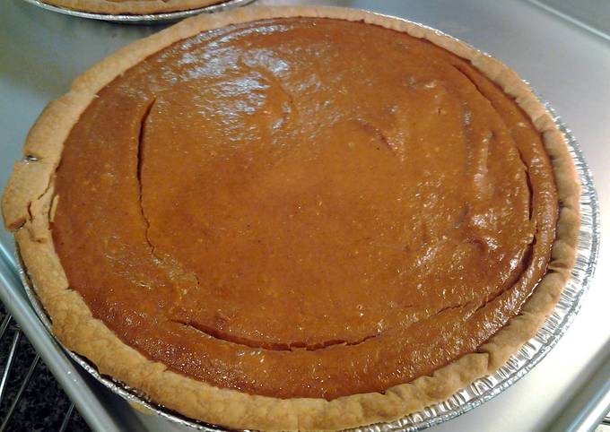 Steps to Prepare Super Quick Homemade Low fat pumpkin pie