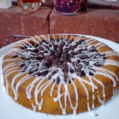 A picture of Cranberry & Poppy Seed Cake.