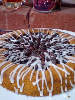 A picture of Cranberry & Poppy Seed Cake.