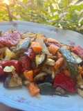 Un mix di verdure al forno