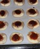 Ojitos con aceite y cocoa