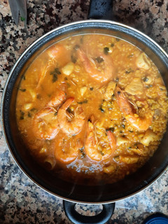Una foto de Arroz con pescado