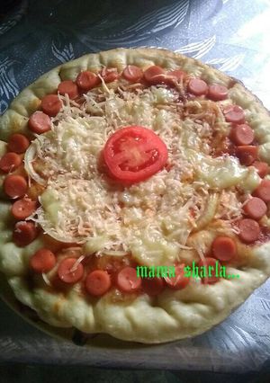 Foto resep pizza teflon( pasti jadi)