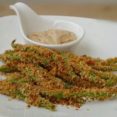 A picture of Crispy Curried Green Bean.