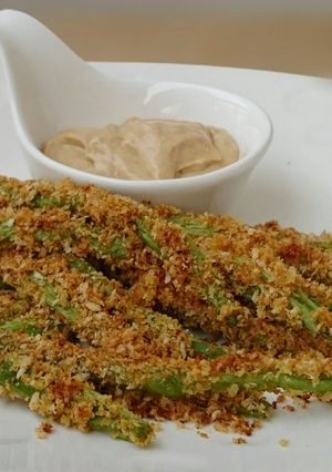 A picture of Crispy Curried Green Bean.