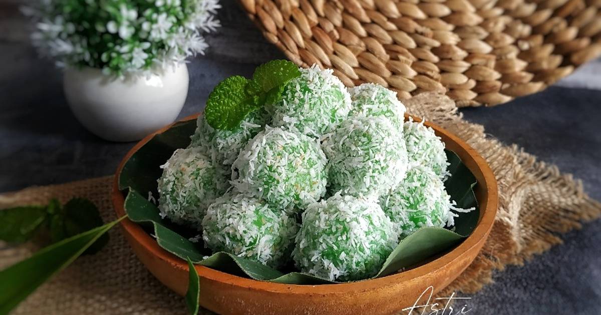 Resep Klepon Ketan Isi Gula Merah Oleh 🍒astri Anjar🍍 Cookpad