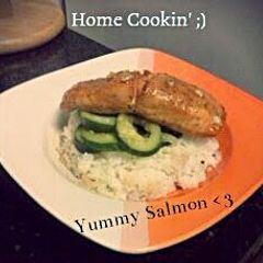 Baked Brown Sugar Glazed Salmon A picture of Baked Brown Sugar Glazed Salmon.