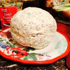 A picture of Cheese Ball Holiday Cheese Planet.