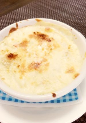 A picture of Easy White Sauce in the Microwave.