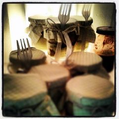 A picture of Tiramisu in a Jar.
