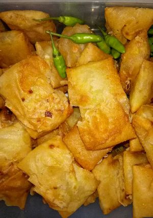 Foto resep Risol kriuk tanpa tepung roti