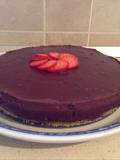 Foto principal de Tarta de queso al chocolate