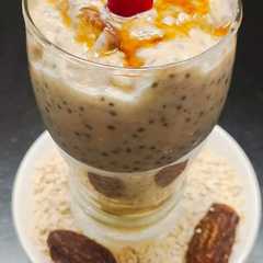 Oats chia pudding-レシピのメイン写真
