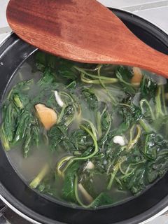 Foto resep Sayur Kangkung Kuah Bening