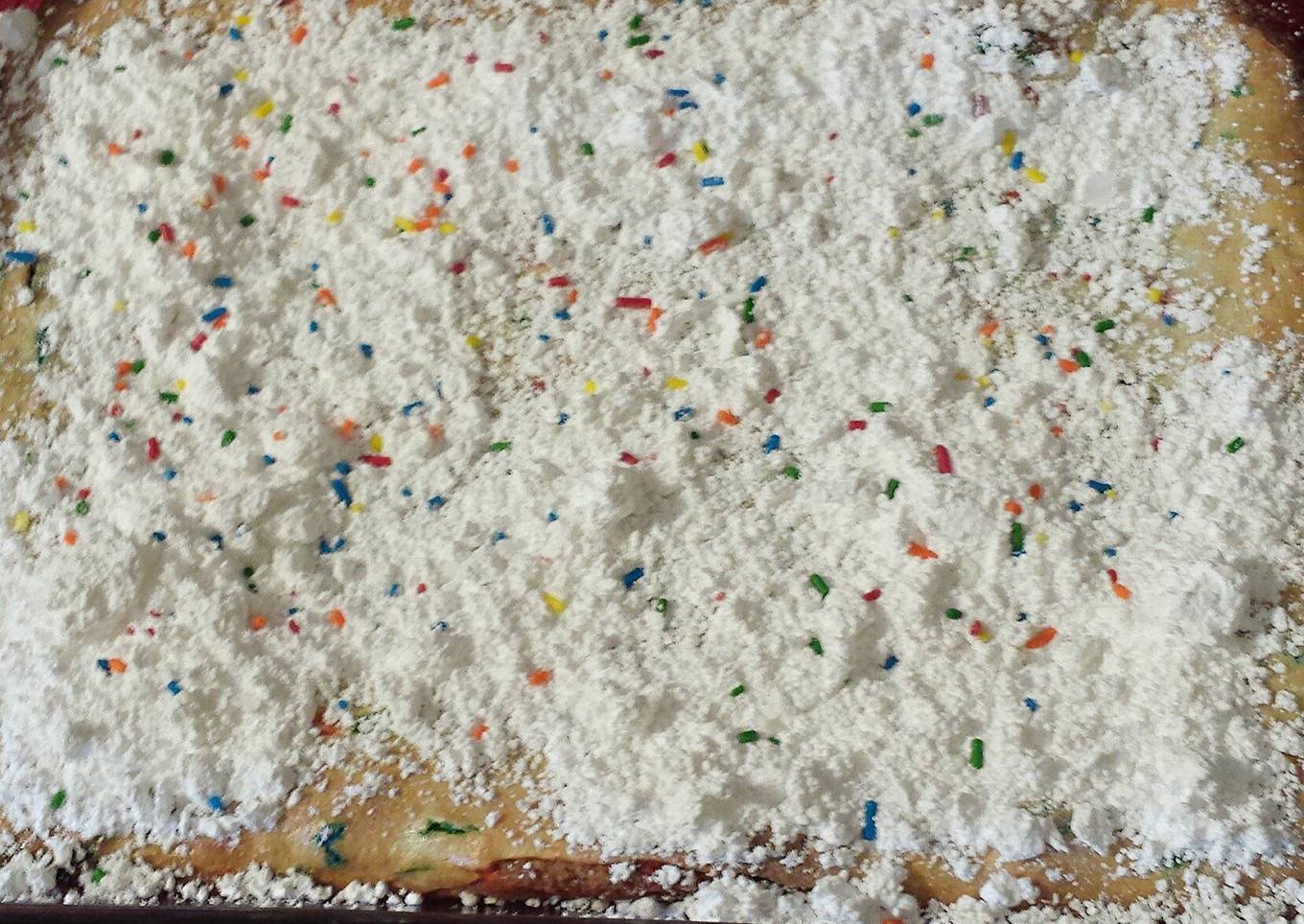 Coffee cake with sticky butter