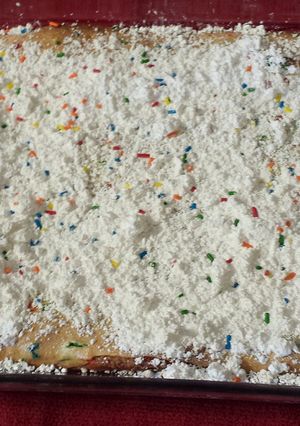 A picture of Gooey Butter Coffeecake.