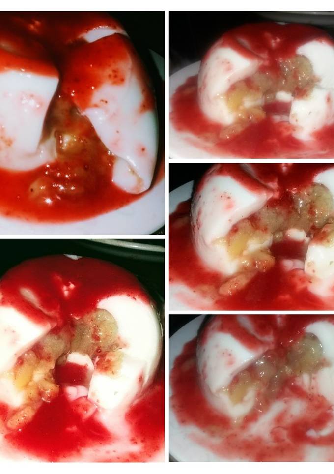 Панакота з бананами