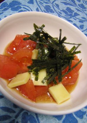 A picture of An Easy Tomato Dish Multi-National Salad.