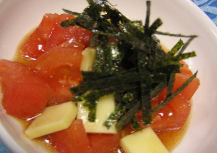 Simple Way to Make Award-winning An Easy Tomato Dish Multi-National Salad