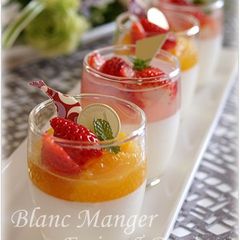 A picture of Simple Blanc Mange.