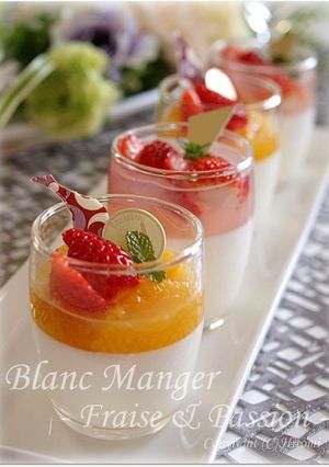 A picture of Simple Blanc Mange.