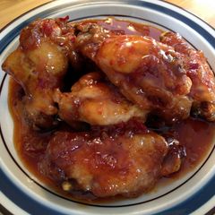 A picture of Jim Beam Wing Sauce.