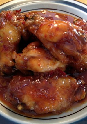 A picture of Jim Beam Wing Sauce.