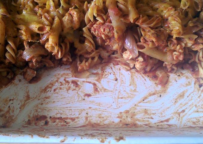 Mandys chicken pasta bake