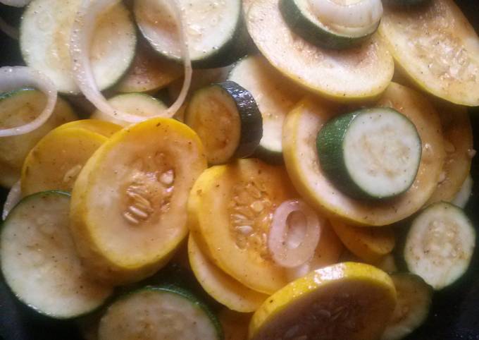 Recipe of Ultimate Scooter&#39;s Squash and Zucchini