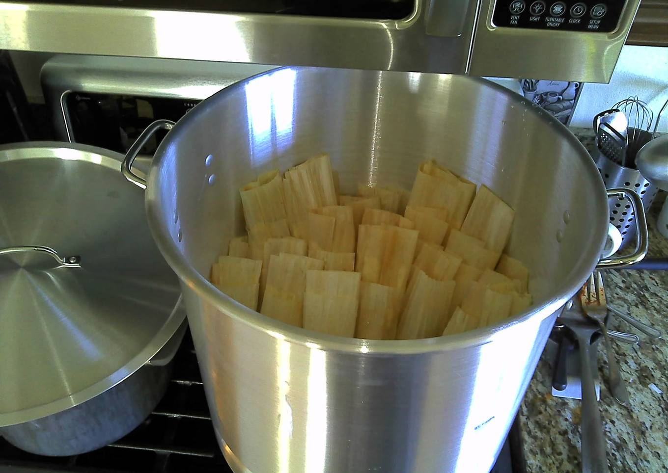 Easiest Way to Prepare Homemade Tamales de Chile Rojo (Red chile Pork)