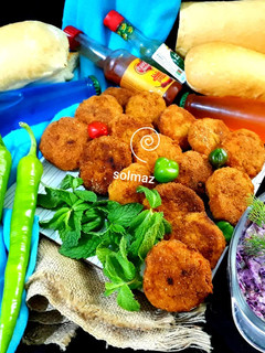 عکسی از دستور ناگت مرغ solmaz