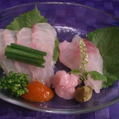 A picture of Red Grouper Sashimi.