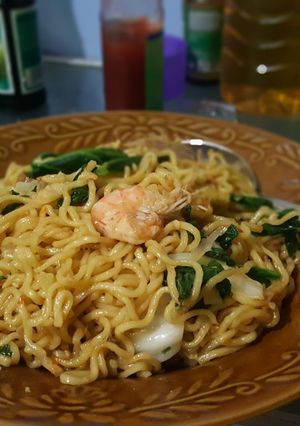 Foto resep 2. Mie Goreng Sederhana
